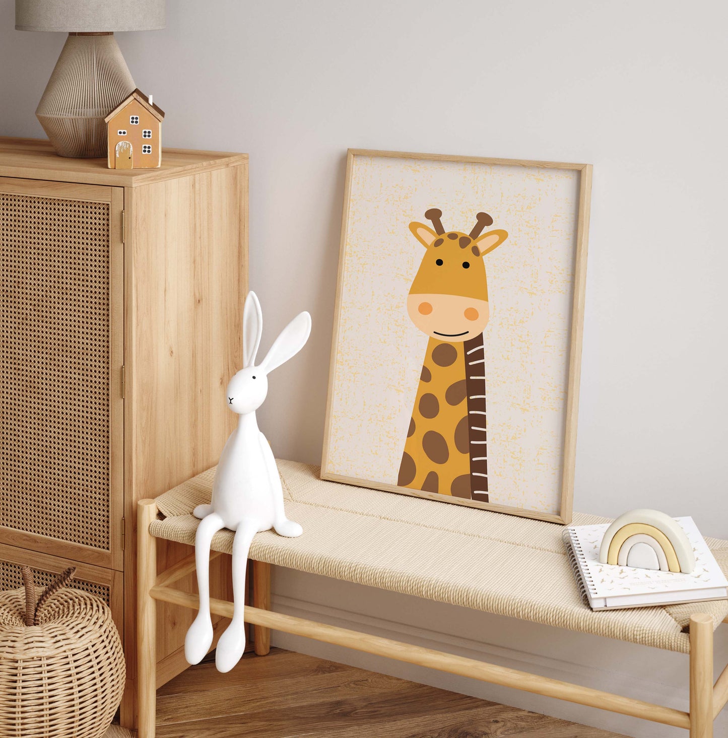 Giraffe Nursery Print