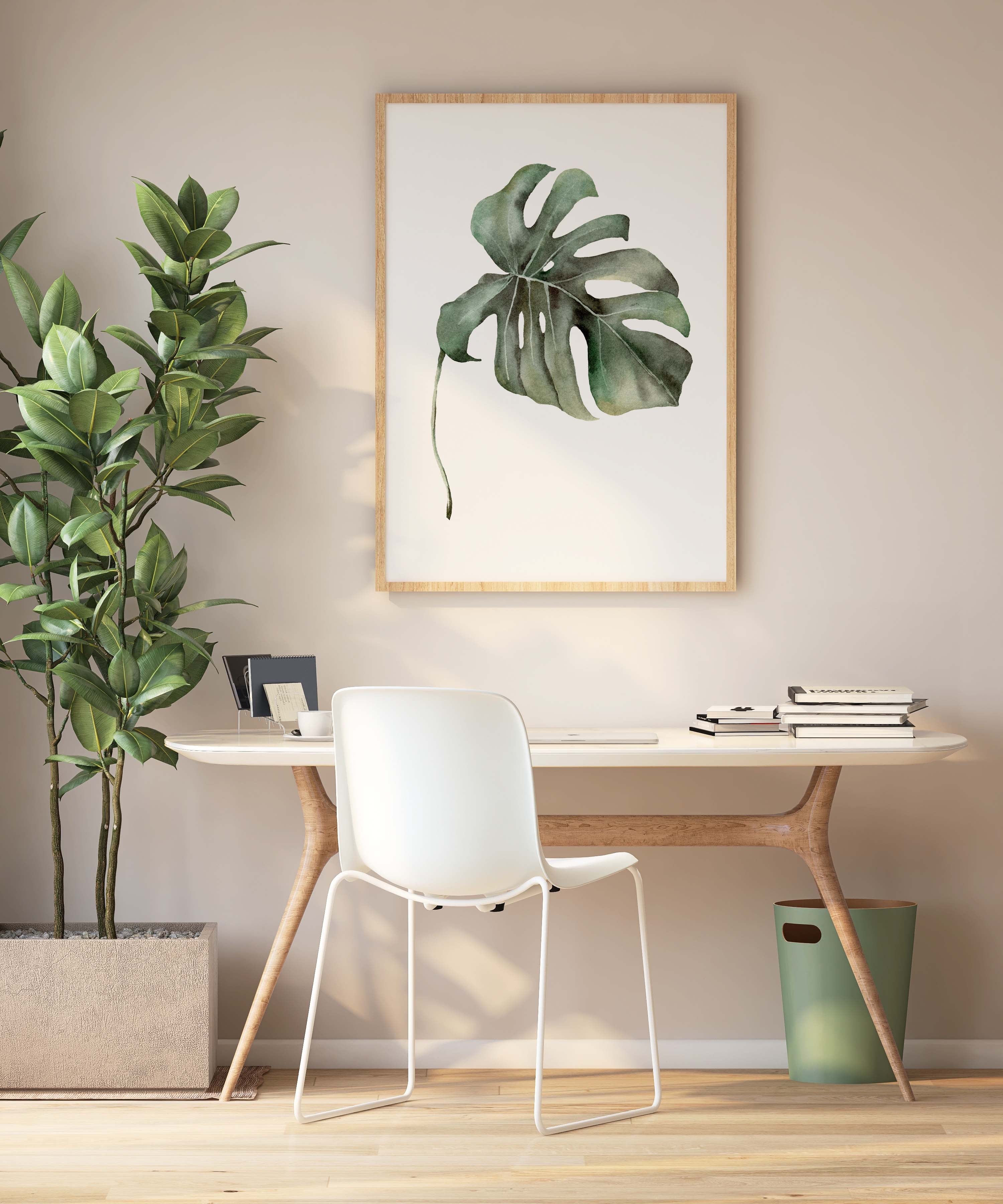 Set of 3 Tropical Leaves Posters