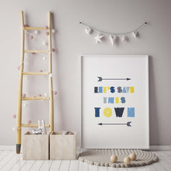 Superhero Inspirational Print