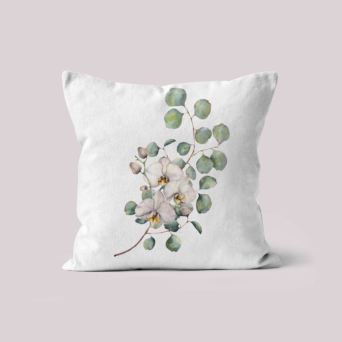 Exotic Orchid Elegance Cushion