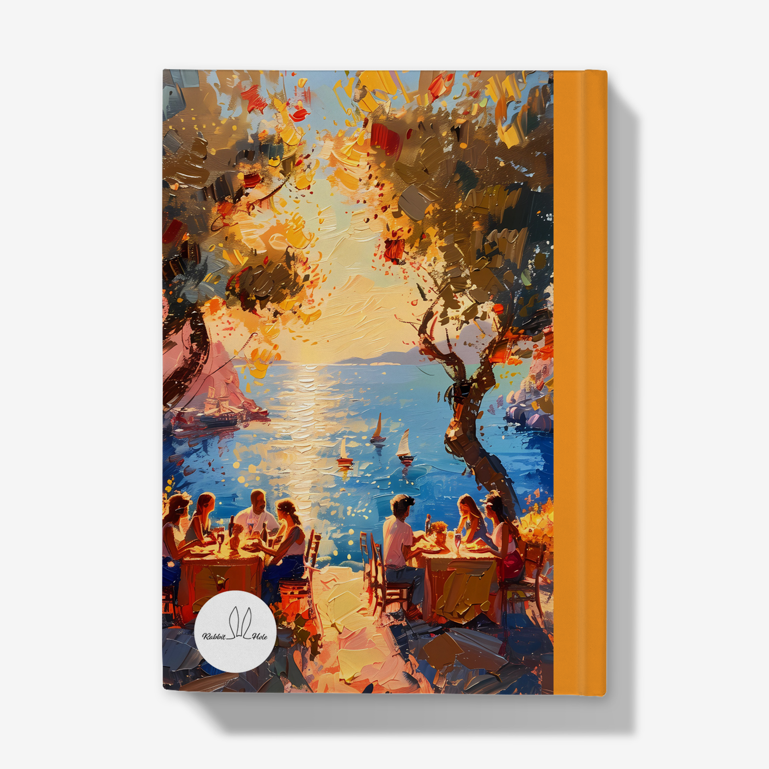 Greek Sunset Feast Notebook