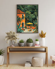 Tropical Oasis in Mexico Poster