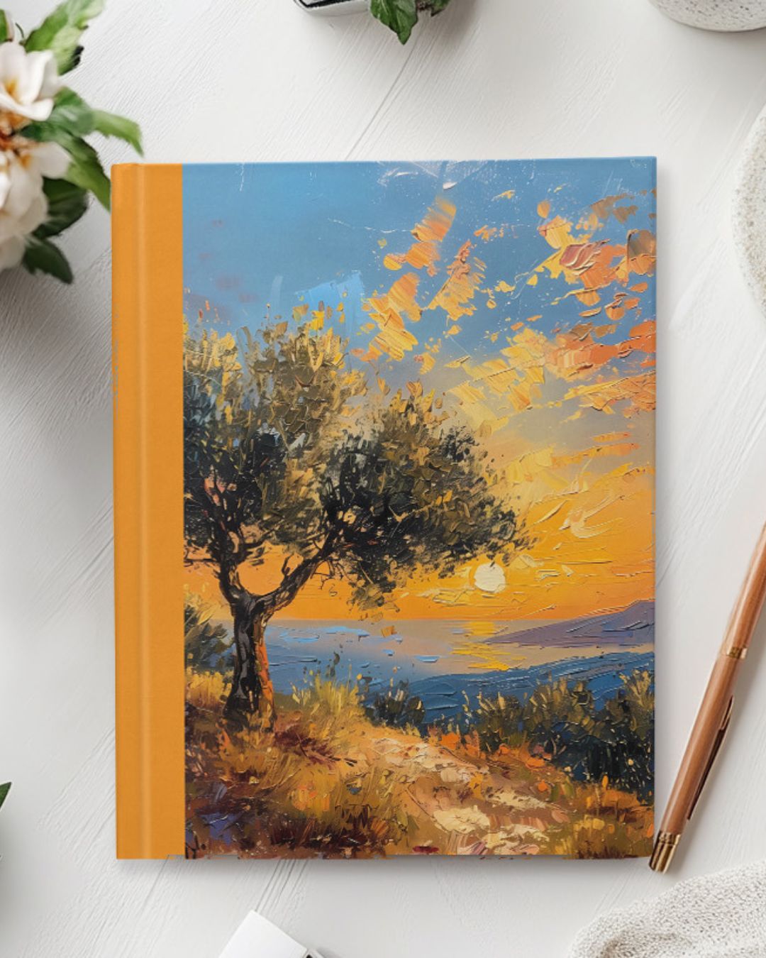 Olive Tree Serenity Notebook