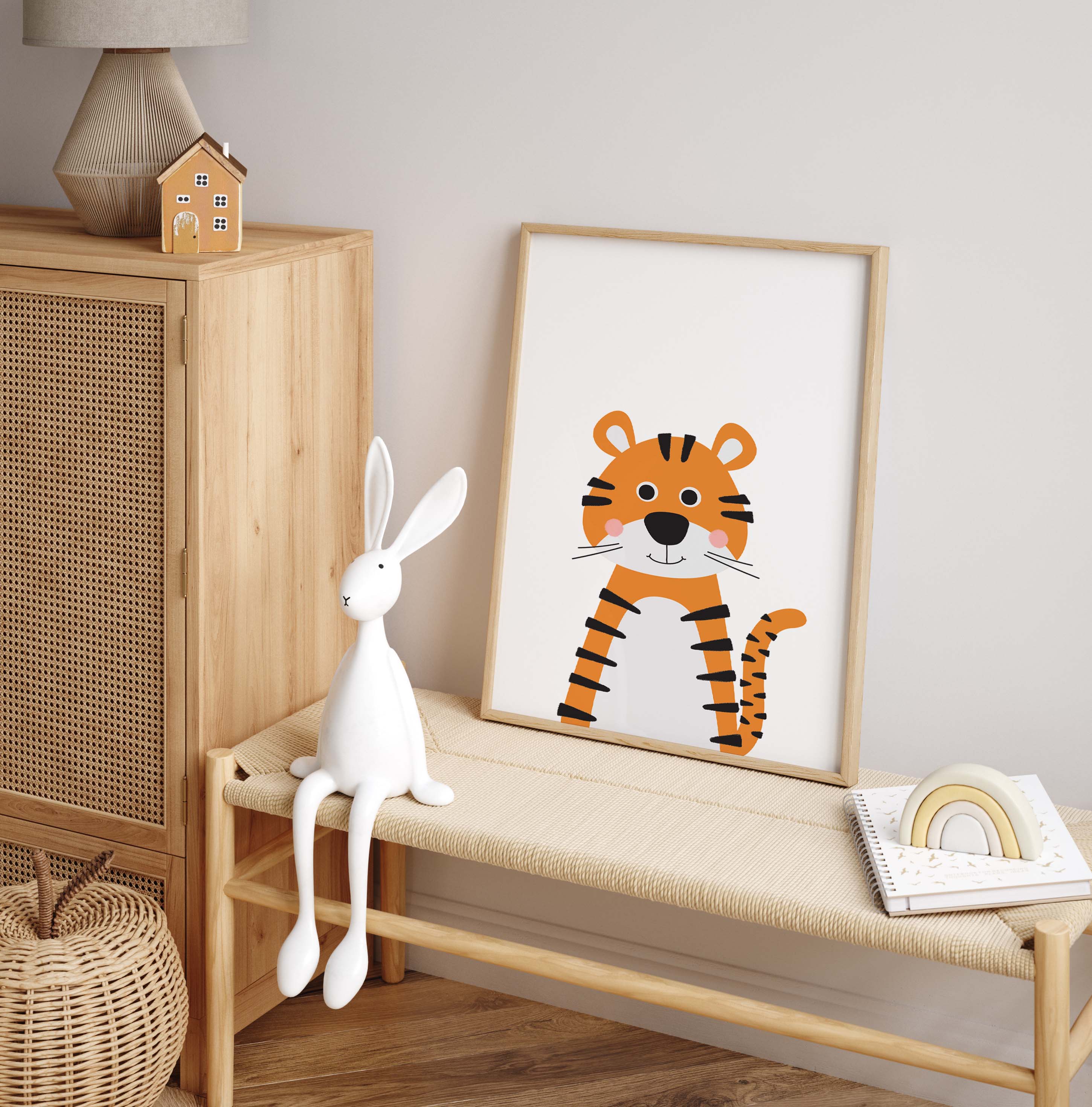 Tiger Nursery Print