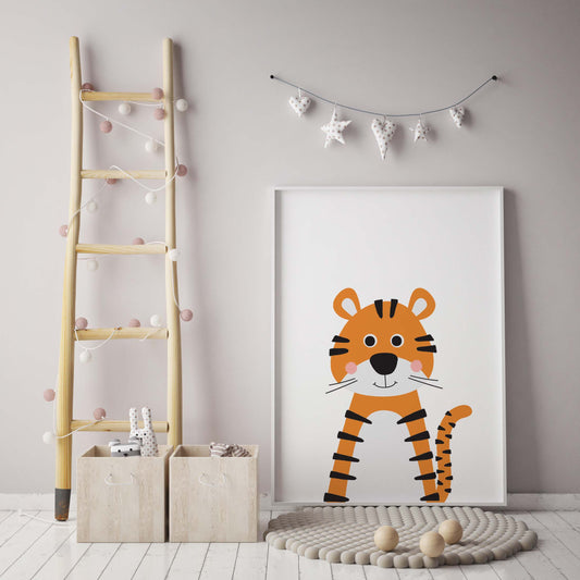 Tiger Nursery Print