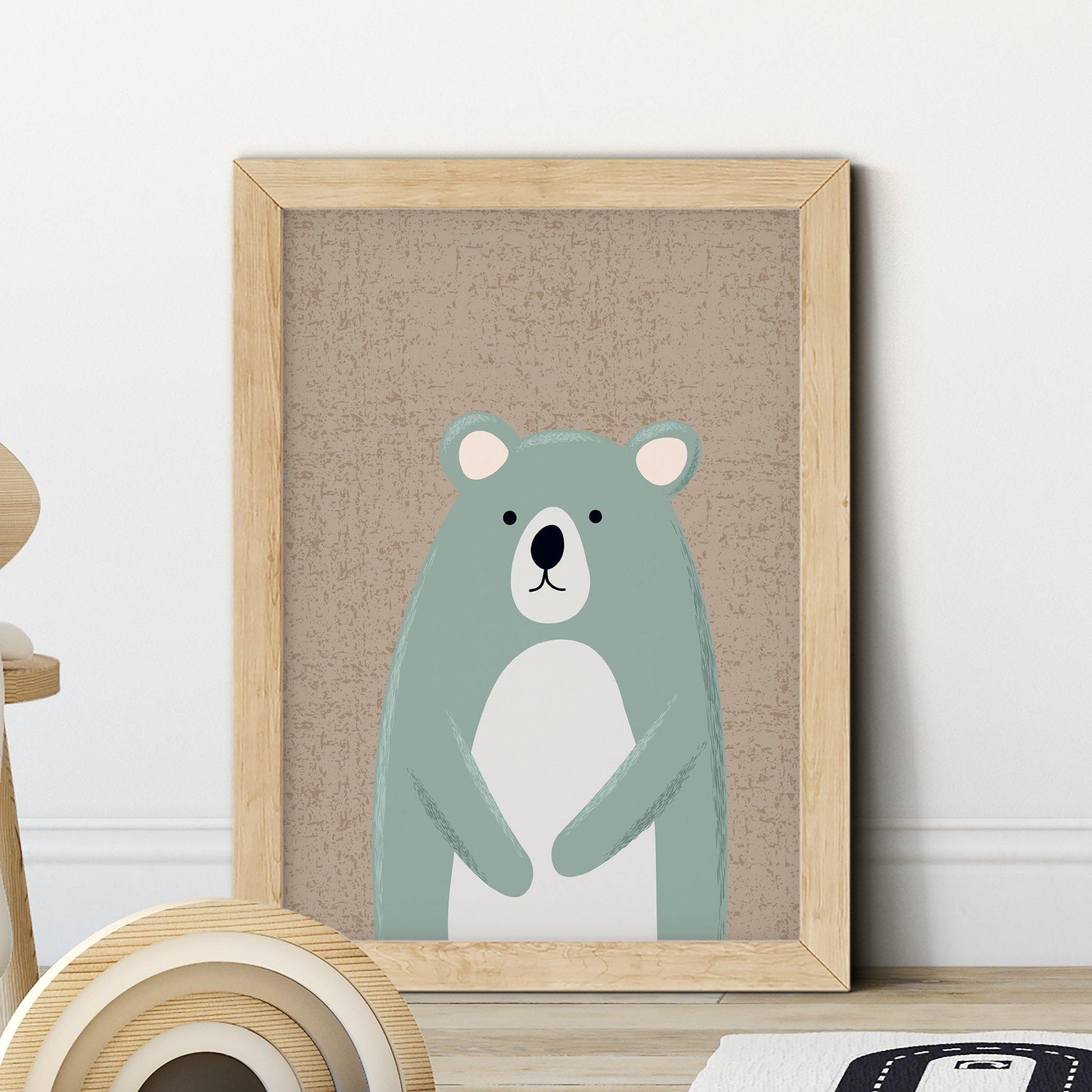 Bear-Woodland-Nursery-Print