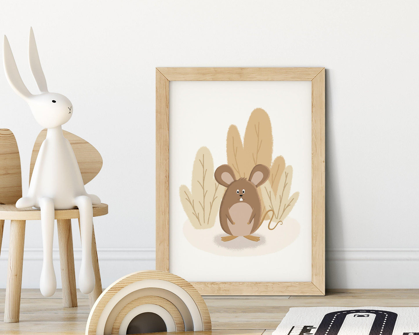 Mouse-Nursery-Boho-Print