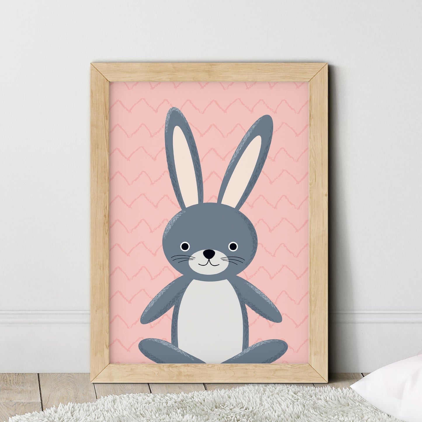 Bunny-Wall-Art-Pink-Décor