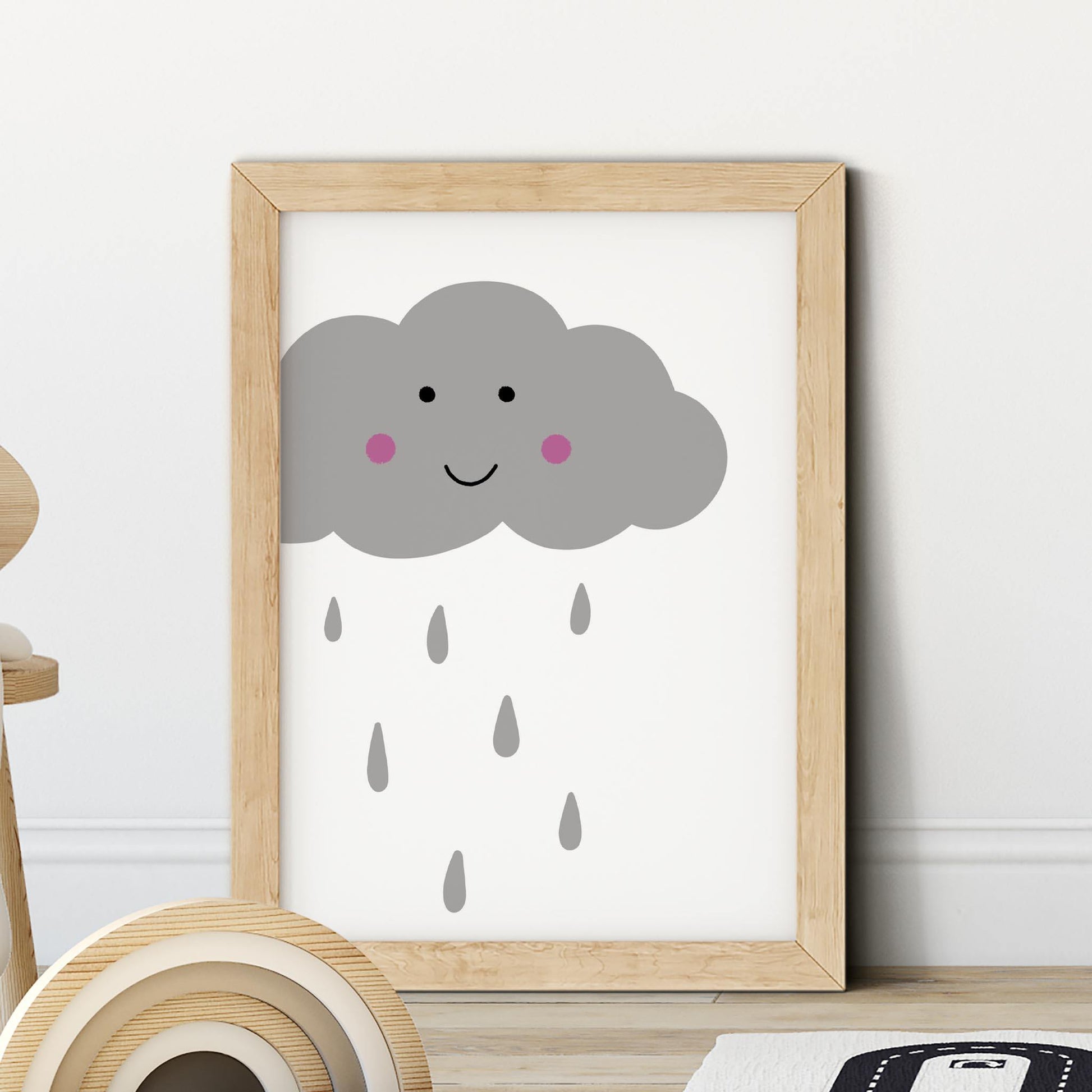 Cloud Nursery Print - rabbitholeartdesigns