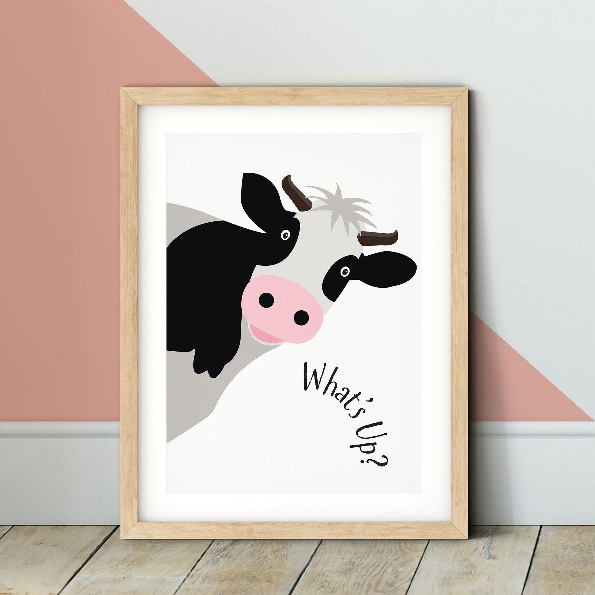 Cow-Wall-Prints-For-Nursery-Living-Room