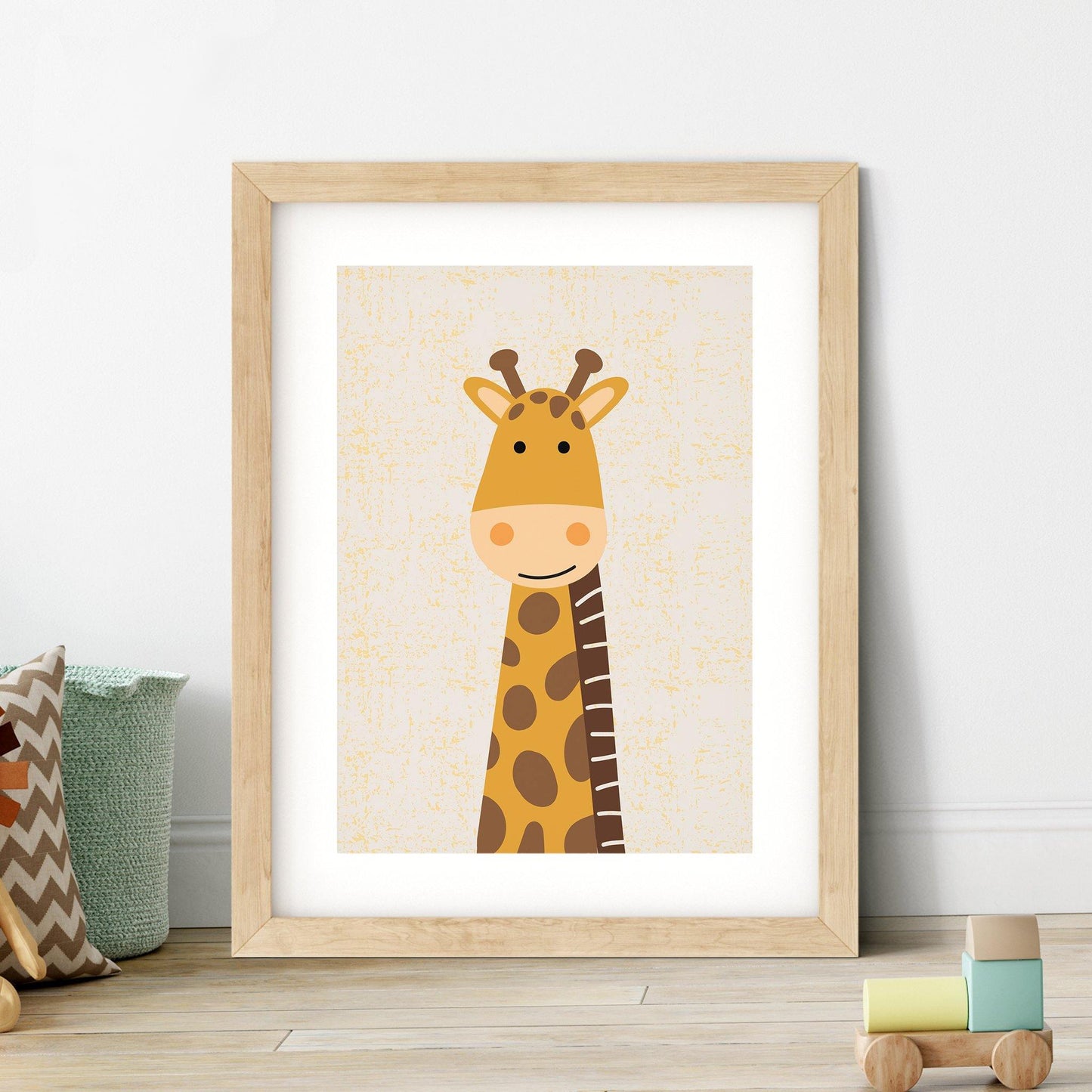 Giraffe-Animal-Safari-Print-Nursery-Room