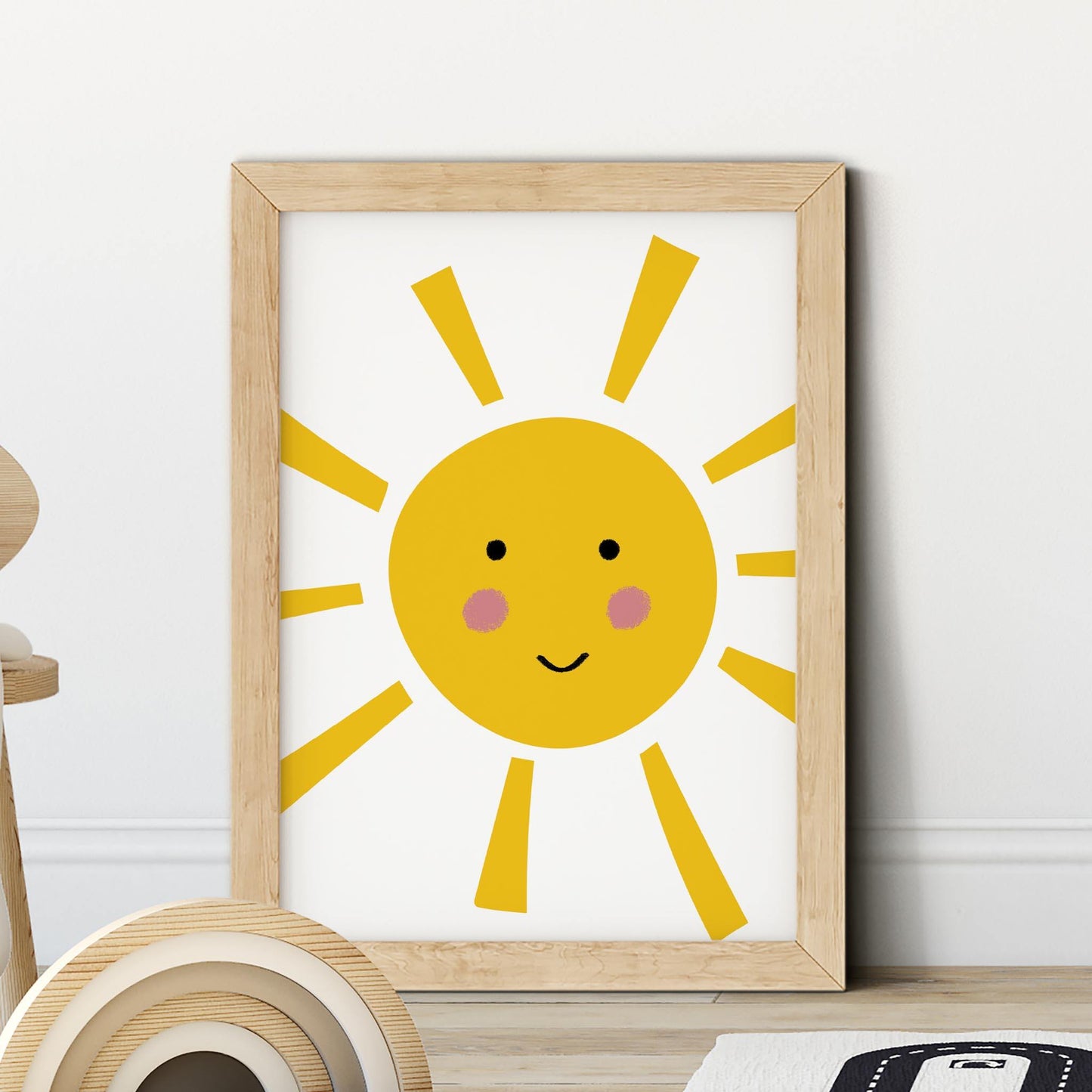 Sun Nursery Print - rabbitholeartdesigns