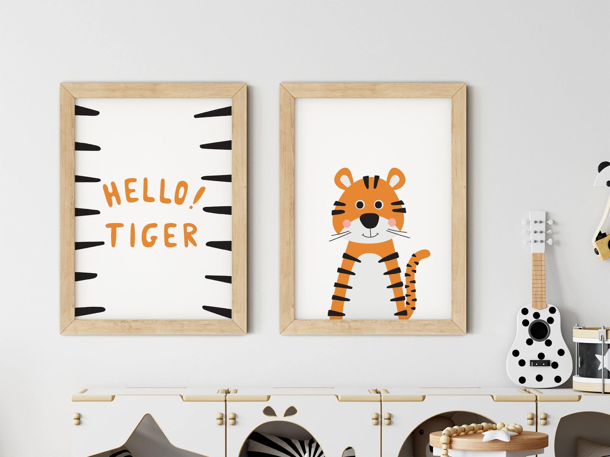 Tiger-Set-of-2-Nursery-Wall-Art