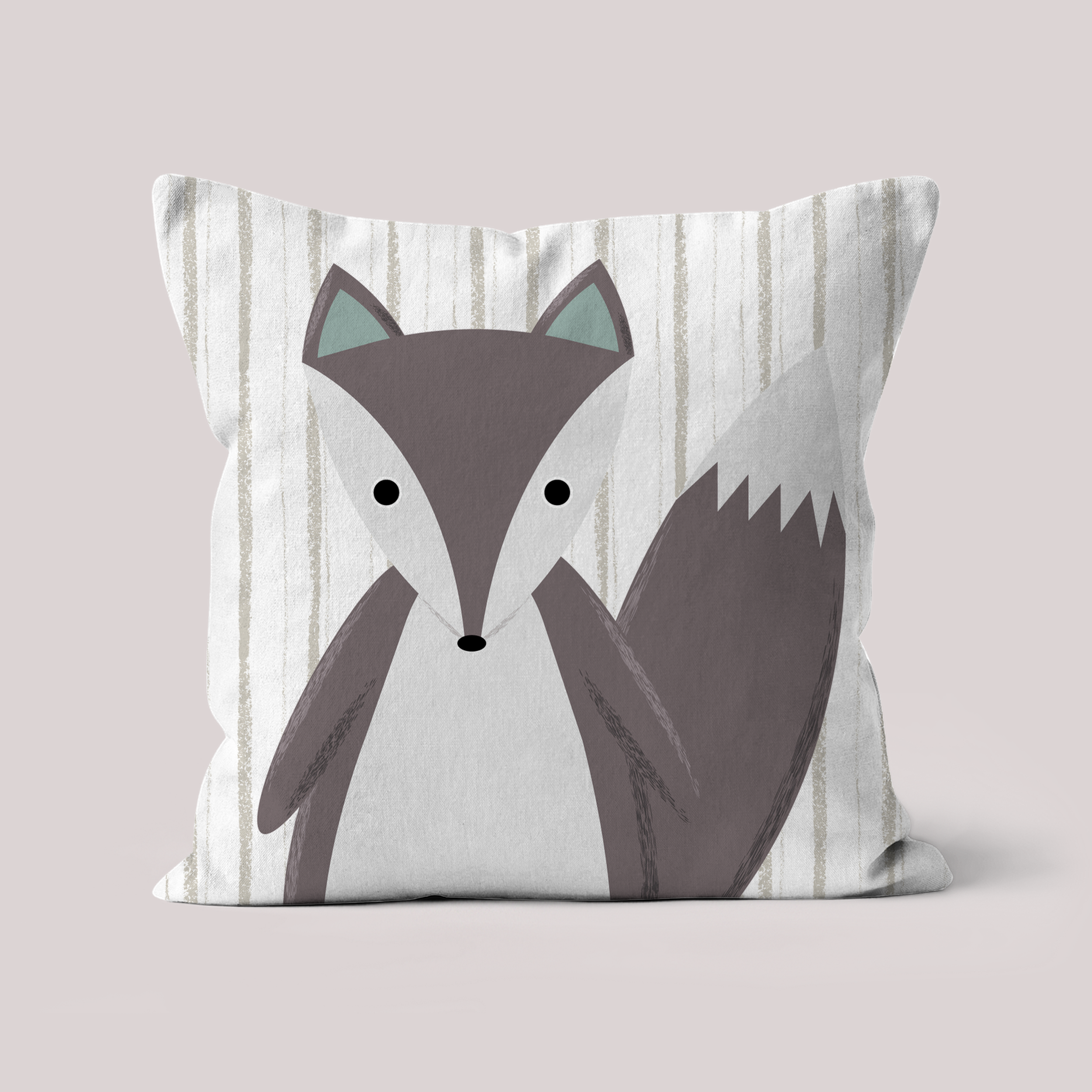 Fox Cushion Nursery Decor